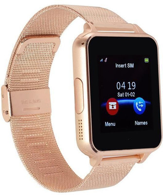 

ESTAR Presenting Bluetooth Smartwatch Gold Smartwatch(Gold Strap Free Size)