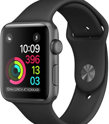 

ESTAR Presenting Bluetooth Smartwatch with Sim- Card Support Compatible with NOKI.A Black Smartwatch(Black Strap Free Size)