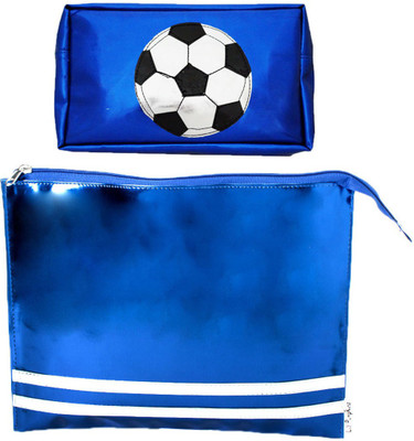 Lill Pumpkins Blue Ball Kit and Blue Zip Folder Combo Set(Blue)