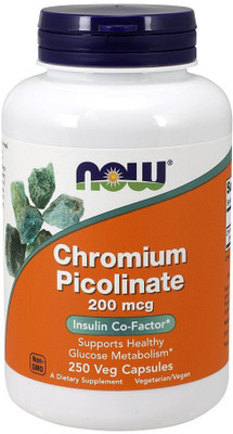 

Now Foods Chromium Picolinate 200 mcg - 250 Capsules(250 No)