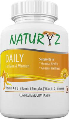 

NATURYZ Daily (One Daily) Multivitamin and Minerals - 60 capsules(600 mg)