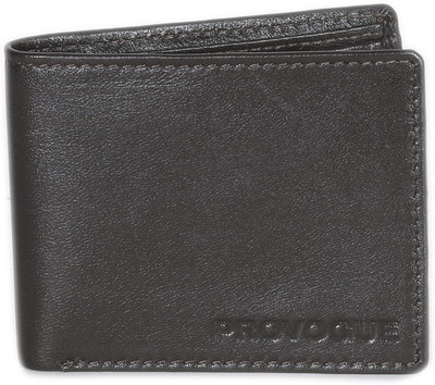 

Provogue Men Brown Genuine Leather Wallet(3 Card Slots)