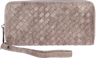 

Fur Jaden Women Casual Beige Artificial Leather Wallet(8 Card Slots)