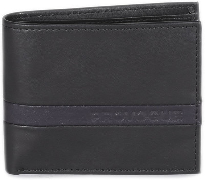 

Provogue Men Black, Blue Artificial Leather Wallet(4 Card Slots)