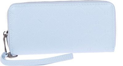 

Fur Jaden Women Casual White Artificial Leather Wallet(8 Card Slots), Blue