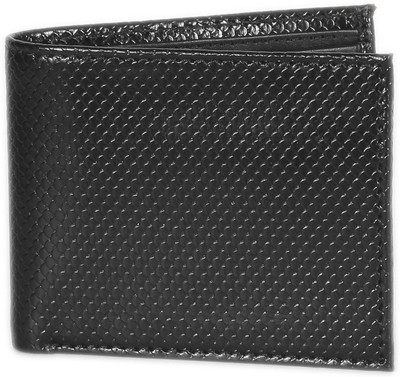 

Provogue Men Black Genuine Leather Wallet(8 Card Slots)