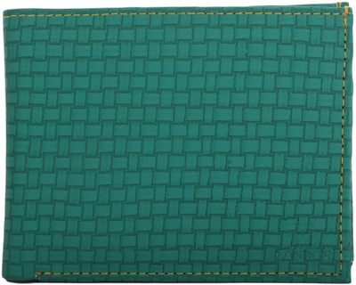 

K London Men Green Artificial Leather Wallet(4 Card Slots)