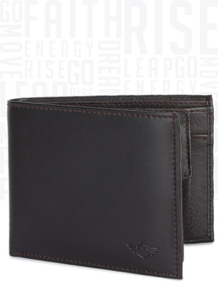 

Metronaut Men Brown Genuine Leather Wallet(6 Card Slots)