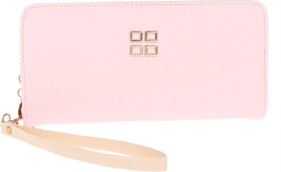 

Fur Jaden Women Pink Artificial Leather Wallet(8 Card Slots)