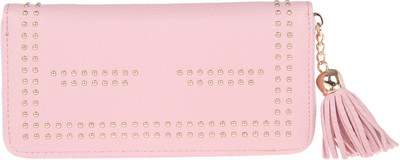 

Fur Jaden Women Pink Artificial Leather Wallet(8 Card Slots)