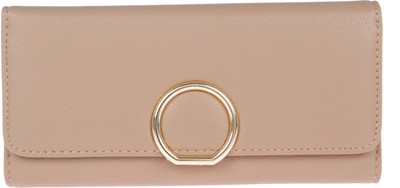

Fur Jaden Women Beige Artificial Leather Wallet(8 Card Slots)