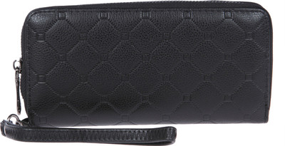 

Fur Jaden Women Black Artificial Leather Wallet(8 Card Slots)