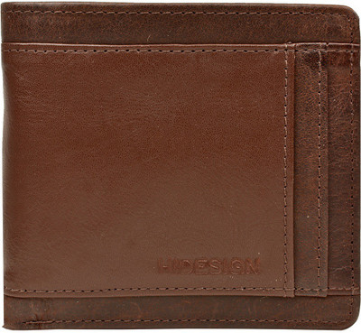 

Hidesign Men Brown Genuine Leather Wallet(4 Card Slots)