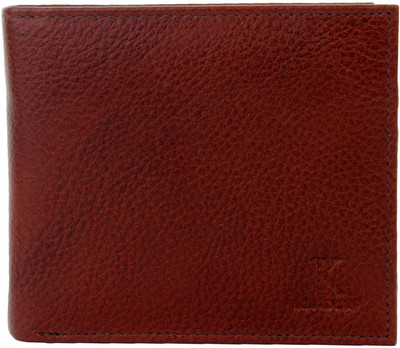 

K London Men Brown Artificial Leather Wallet(5 Card Slots)
