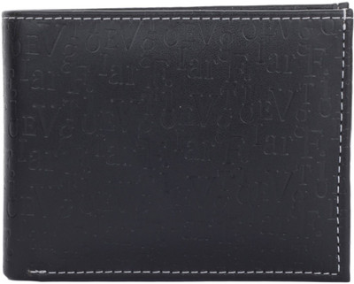 

K London Men Black Artificial Leather Wallet(4 Card Slots)