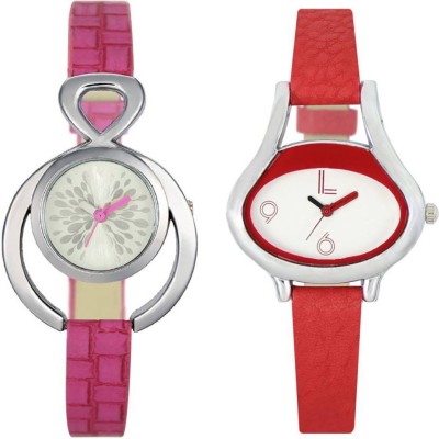 sapphire L0506 Beautiful Pink and Red Watch  - For Girls   Watches  (sapphire)