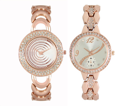

SRK ENTERPRISE Women Watch Combo With Stylish Multicolor Dial Rich Look LW 202_215 Watch - For Women