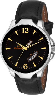 MARCO DAY N DATE MR-GR3041-BLK-BLK Watch  - For Men   Watches  (Marco)
