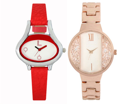 

SRK ENTERPRISE Women Watch Combo With Stylish Multicolor Dial Rich Look LW 206_217 Watch - For Women