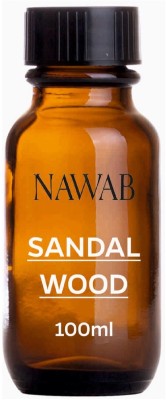 

NAWAB Sandalwood essential aroma Diffuser oil(100ml) Aroma Oil(100 ml)