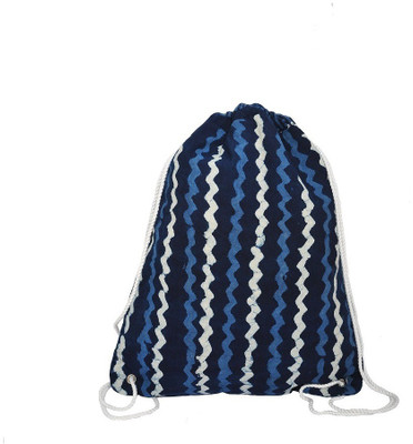 

Rub & Style Drawstring Blue Color 10 L Backpack(Blue)