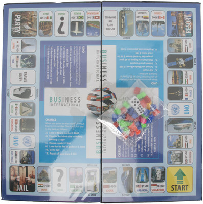 

Aaryan Enterprise International Business Game Senior With Plastic Money Board Game