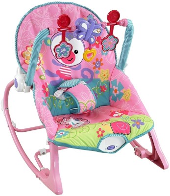 

Zest 4 Toyz multifunctional vibration baby musical rocking chair bouncer swing rocker electronic baby chair Electric Bouncer(Pink)