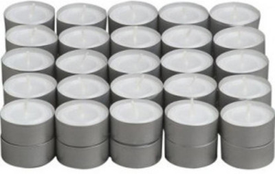 

Shubheksha Tea Light Candles (Pack of 50) Candle(White, Pack of 50)