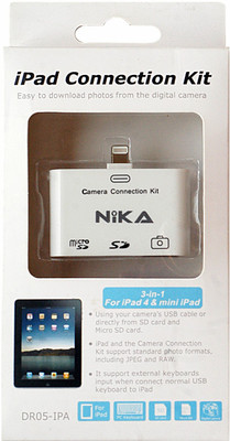 

NIKA Camera Connection Kit DR05 Card Reader(White)