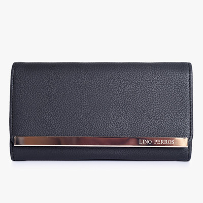 

Lino Perros Casual Black Clutch