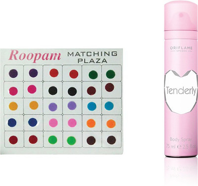 

Oriflame Sweden Bindi with Tenderly Body Spray (75ml)(Set of 2)