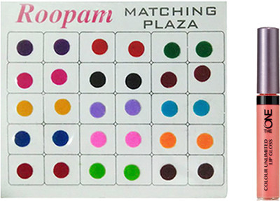 Oriflame Sweden Bindi with The ONE Colour Unlimited Lip Gloss-true blush(5ml)(Set of 2) available at flipkart for Rs.349