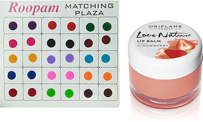 

Oriflame Sweden Bindi with Love Nature Strawberry lip balm (7 g)(Set of 2)