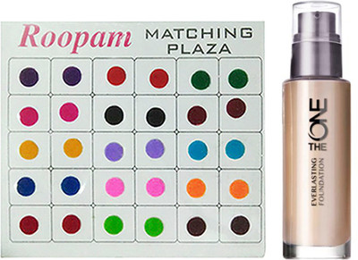 

Oriflame Sweden Bindi with The ONE EverLasting Foundation-fair nude(30ML)(Set of 2)