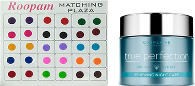 Oriflame Sweden Bindi with True Perfection renewing night cream(50ml)(Set of 2)