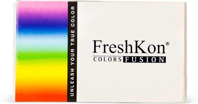 

FreshKon FreshKon Colors Fusion Hippie Chestnut Cosmetic Contact Lenses Monthly(0, Colored Contact Lenses, Pack of 2)