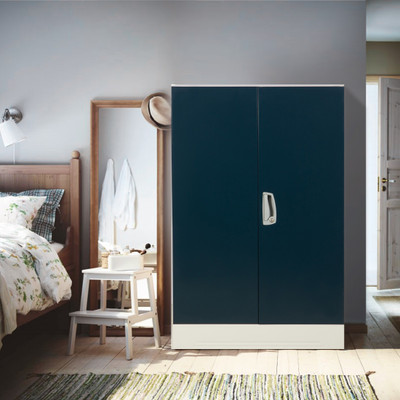 

Godrej Interio Slimline Minor 2S Metal Almirah(Finish Color - Pacific Blue)