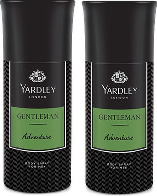 

Yardley Adventure Deo Combo Pack of 2 Deodorant Spray - For Men(150 ml, Pack of 2)