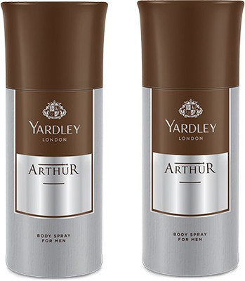 

Yardley Arthur Deo Combo Pack of 2 Deodorant Spray - For Men(150 ml, Pack of 2)