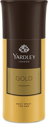 Yardley Gold Deo Pack of 1 Deodorant Spray - For Men(150 ml)