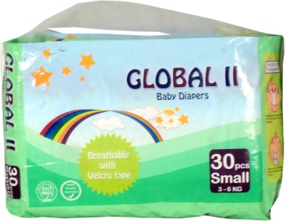 

GLOBAL DIAPERS GLOBAL II - S(30 Pieces)