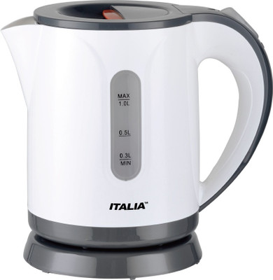 

italia IK1601 Electric Kettle(1 L, white & Black)