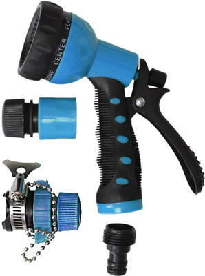 

Mitras Water Spray Gun Set 12.5mm (1/2") Blue With Tap Adapter Garden Tool Kit(1 Tools)