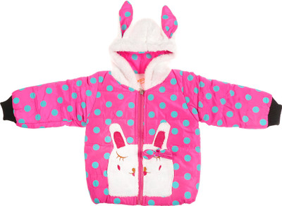 

Zonko Style Full Sleeve Solid Baby Boys & Baby Girls Jacket, Darkpink