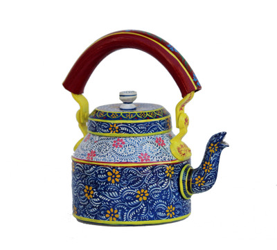 

eCraftIndia Handpainted Decorative Traditional Tea Kettle Jug(1 L)