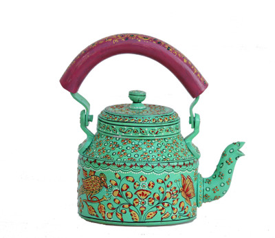 

eCraftIndia Handpainted Decorative Traditional Tea Kettle Jug(1 L)