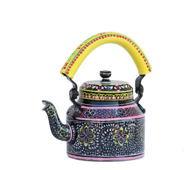 

eCraftIndia Handpainted Decorative Traditional Tea Kettle Jug(1 L)