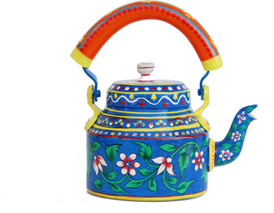 

eCraftIndia Handpainted Decorative Traditional Tea Kettle Jug(1 L)