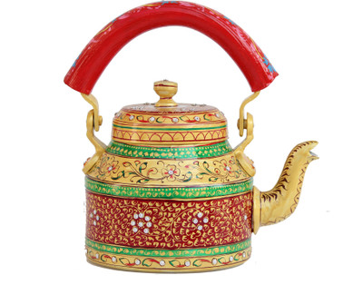 

eCraftIndia Handpainted Decorative Traditional Tea Kettle Jug(1 L)