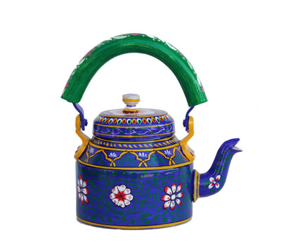 

eCraftIndia Handpainted Decorative Traditional Tea Kettle Jug(1 L)
